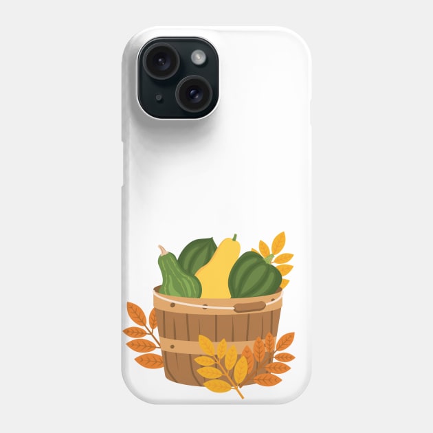 Vegetable Basket Phone Case by SWON Design