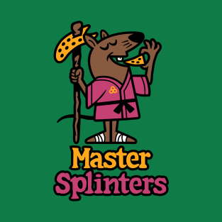 Master Splinters Pizza T-Shirt