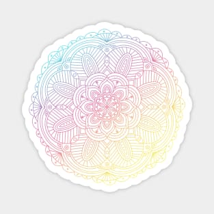 Mandala | Bright Gradient No. 3 Magnet