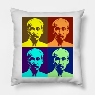 Ho Chi Minh Pop Art Design Pillow