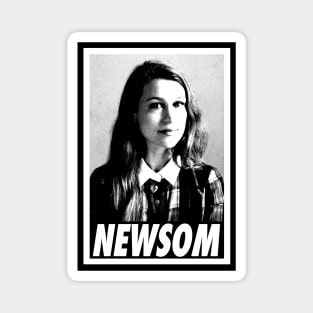 Joanna Newsom - Portrait retro Magnet