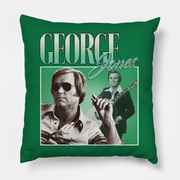 Country Music Legend vintage Pillow by MORACOLLECTIONS