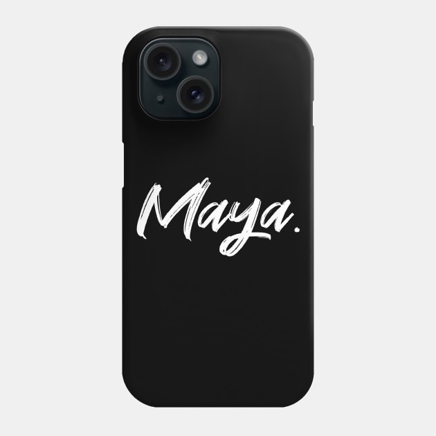 Name Maya Phone Case by CanCreate