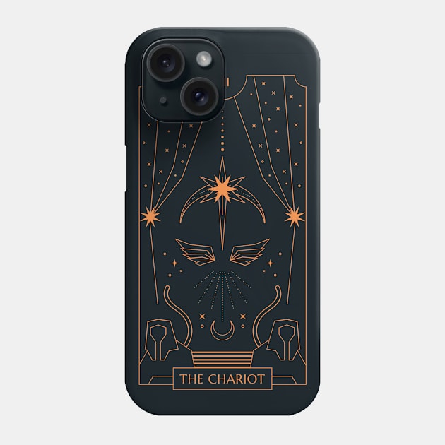 The Chariot Phone Case by Nu Aura