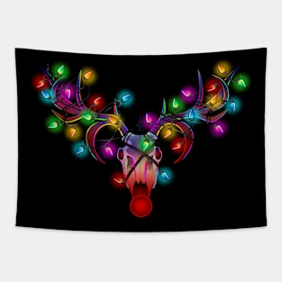 Rudolph the red nose Slaydeer Tapestry