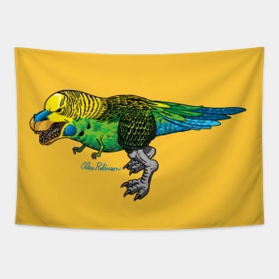 Budgiesaurus Rex Tapestry