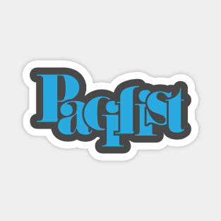 Pacifist blue Magnet