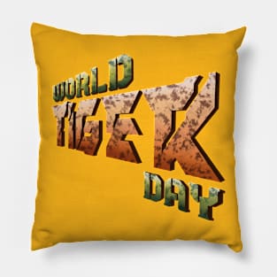 World Tiger Day Pillow