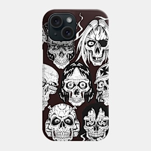 Hard Grafixs© Skull Nine Phone Case
