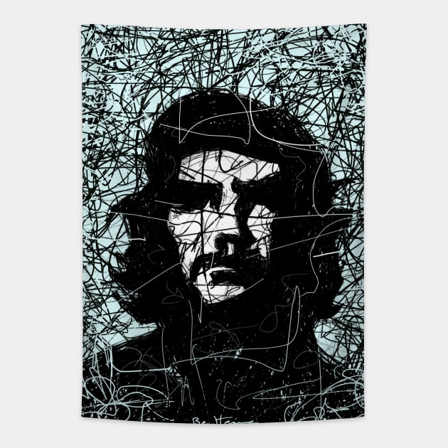 El Che Tapestry by benheineart