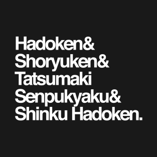 Names & Shoto Moves T-Shirt