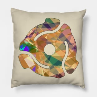 45 RPM Record Adapter - Crystal - Beige Pillow