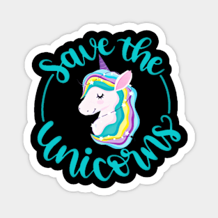 SAVE THE UNICORN Magnet