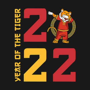 Year Of The Tiger 2022 - Happy Chinese Lunar New Year 2022 Cute T-Shirt