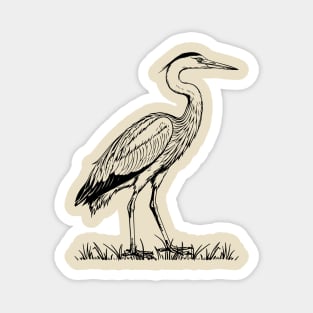 Great Blue Heron Magnet