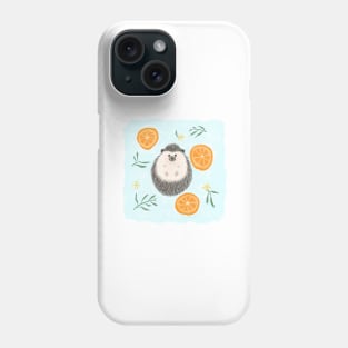 Hedgehog & Oranges Phone Case