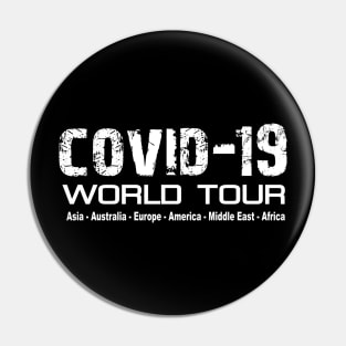 Covid-19 World tour 2 Pin