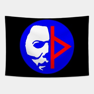 Michael Myers / Thorn Symbol (Red,White & Blue) Tapestry
