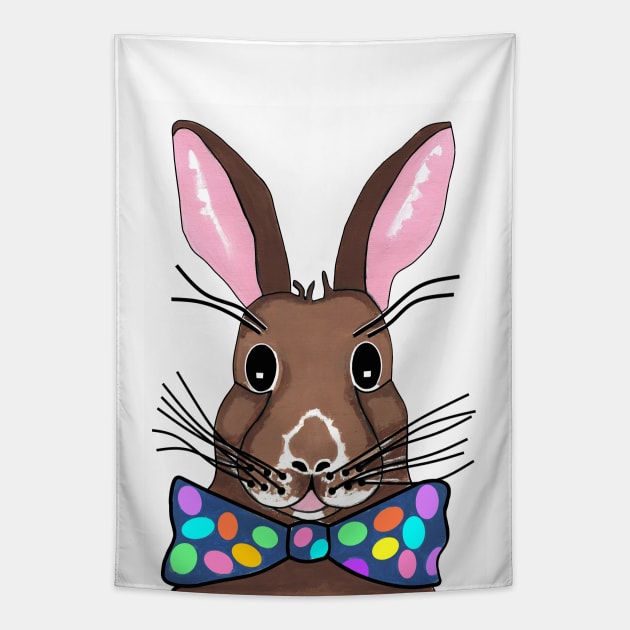 EASTER Bunny - Easter Bunny Painting Tapestry by SartorisArt1