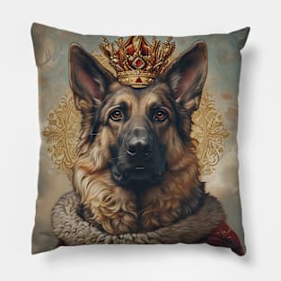 German Shepherd The King Pillow