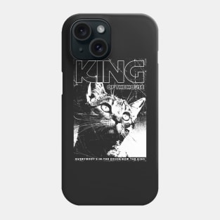 Cat is King of the House Phone Case