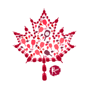 Canadian Pickleballer  -   Maple Leaf by Pickleball ARTwear T-Shirt