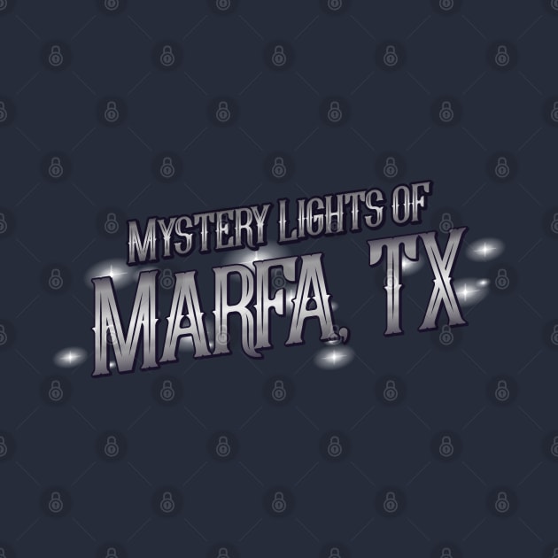 Marfa Texas Mystery Lights by Delta V Art