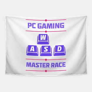WASD - PC Gaming Master Race (v4) Tapestry
