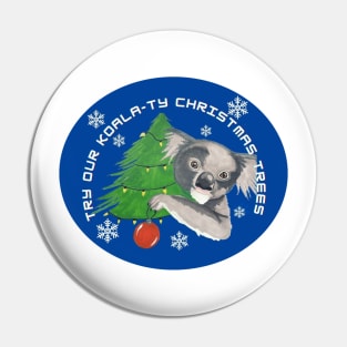 Try Our Koala-ty Christmas Trees Pin