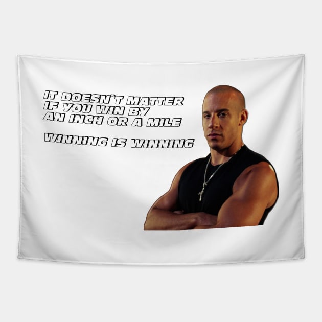 Vin Diesel Tapestry by Techno4War