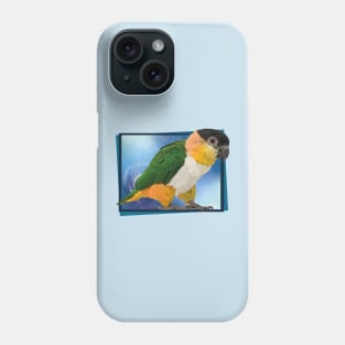 black headed caique Phone Case