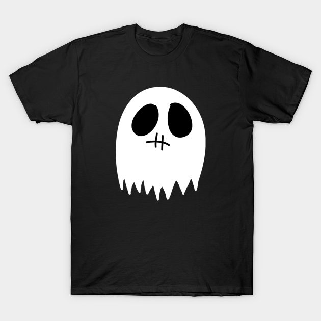 Cute Lifeless Ghost - Ghost - T-Shirt
