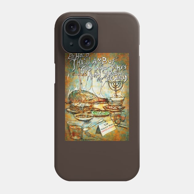 Have you Eaten the Lamb? Phone Case by Peter Millward