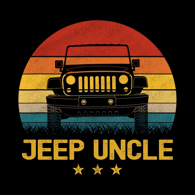 Vintage Jeep Jeep Uncle Jeep men Jeeps Lover by Jane Sky