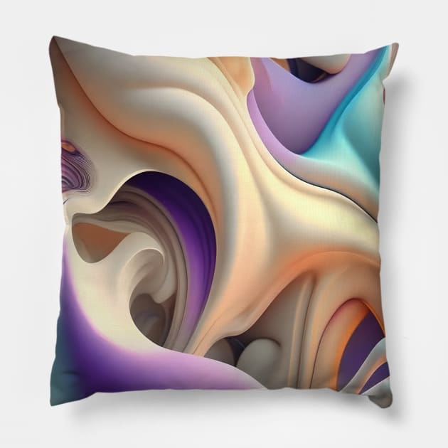 Abstraction. Dance Pillow by Evgeniya