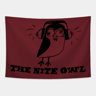 Nite owl Tapestry