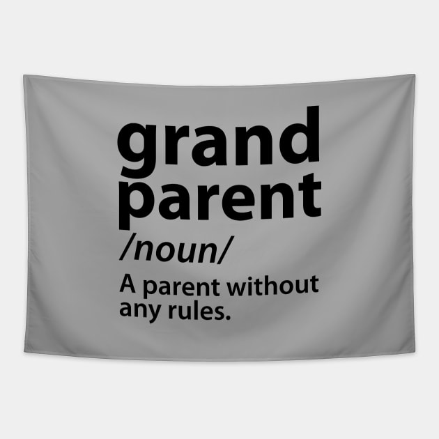 Grandad Grandparent Definition funny Saying Quote Tapestry by stonefruit