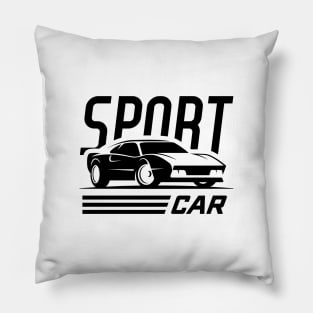 Sport Car Pillow