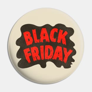 Black Friday Vintage Horror Pin