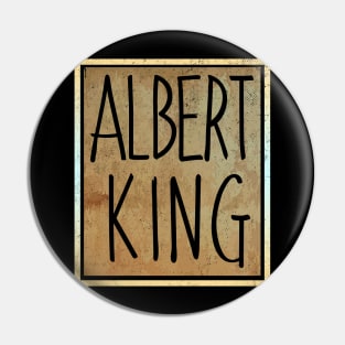 Albert King Art Drawing Pin