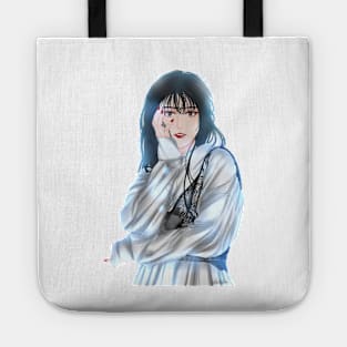 Black Hair Tote