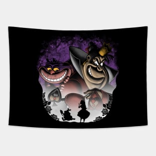 Wonderland villains Tapestry