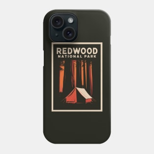 Redwood National Park Camping Phone Case