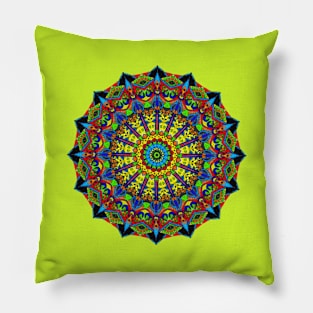 Compass Mandala Pillow