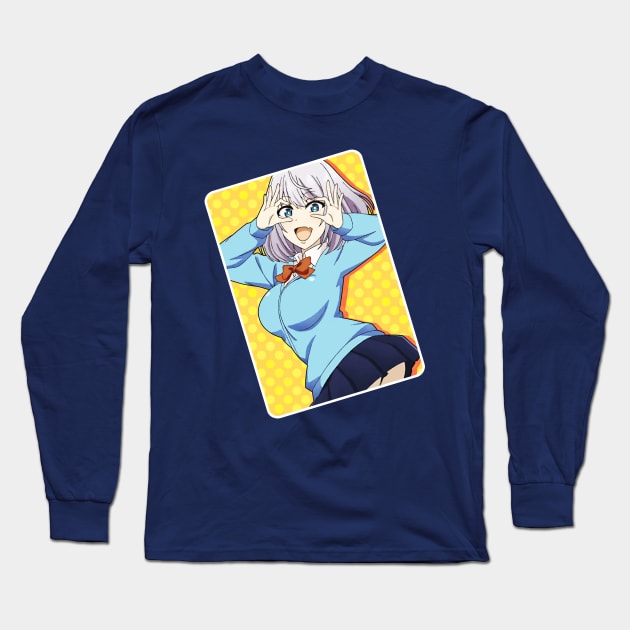 Cute Anime Uniform Shirt - Black Grey