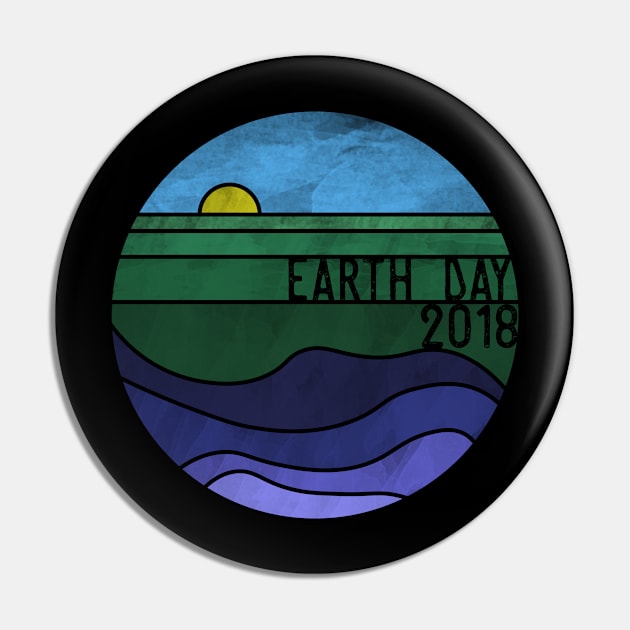 Earth Day 2018 - Black Pin by PrintablesPassions