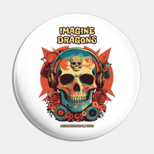 skull imagine dragon Pin