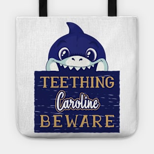 Caroline - Funny Kids Shark - Personalized Gift Idea - Bambini Tote