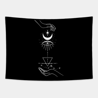 Between Heaven and Earth | Magic Spell Collection | White Variant Tapestry