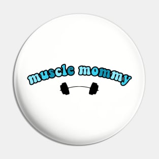 muscle mommy blue Pin